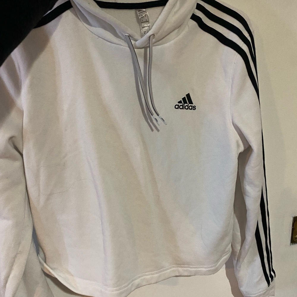 Small Adidas sweatshirt- I don’t think I’ve ever worn it.